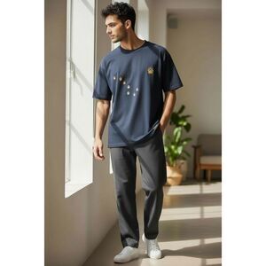 Alaskan Hardgear Men's Navy Blue Bear Paw Graphic T-Shirt Size Medium